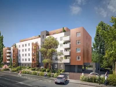 Programme neuf Jardins de Gabriel : Programmes neufs Hippodrome Petit Port référence 5332