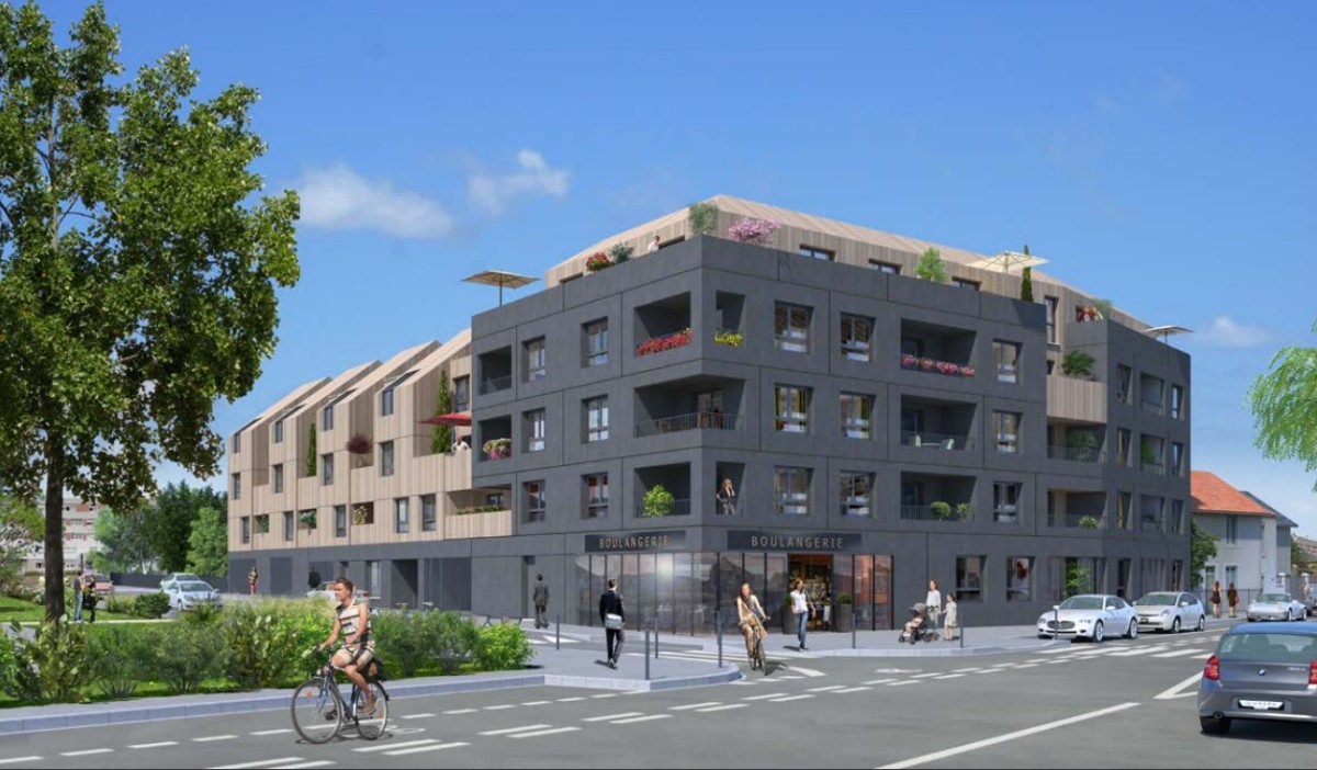 Programme neuf Ginkgo : Appartements neufs à Doulon référence 4413, aperçu n°2