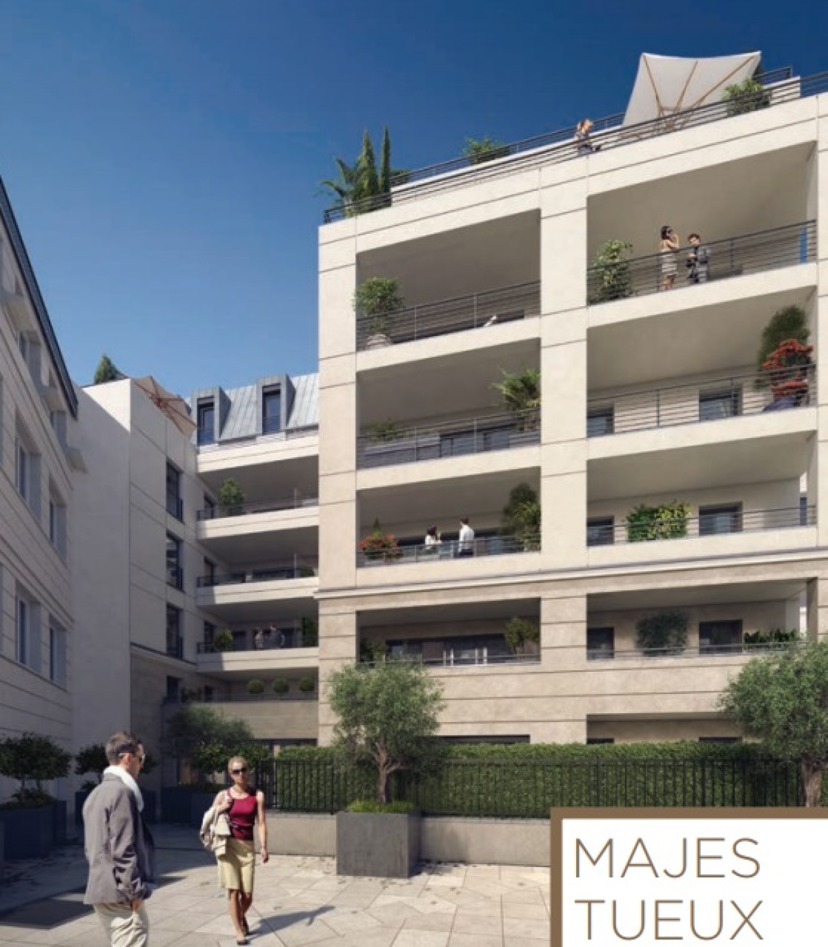Programme neuf Hôtel Marivaux : Appartements neufs à Centre-ville référence 4779, aperçu n°3