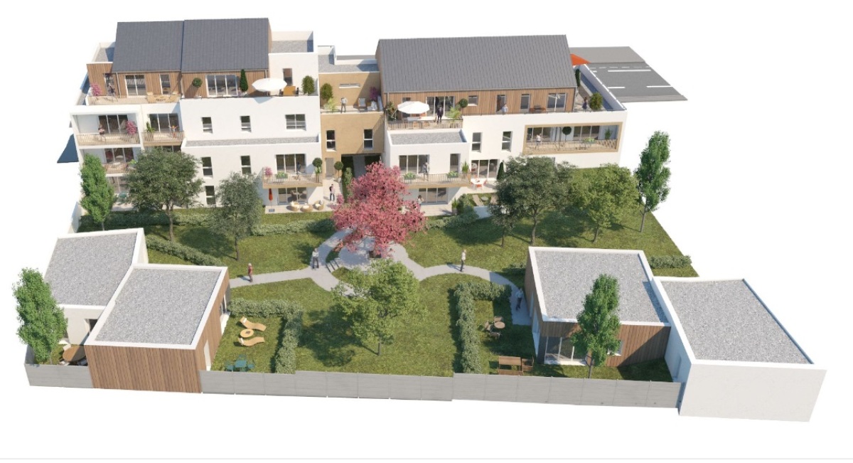 Programme neuf Cosy Garden : Maisons neuves et appartements neufs à Zola référence 4890, aperçu n°2