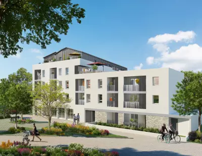 Programme neuf Domaine des Ouches : Appartements neufs Saint-Sébastien-sur-Loire référence 5143