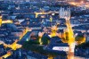Prolongation de la loi Pinel à Nantes - Vue aérienne du centre-ville nantais