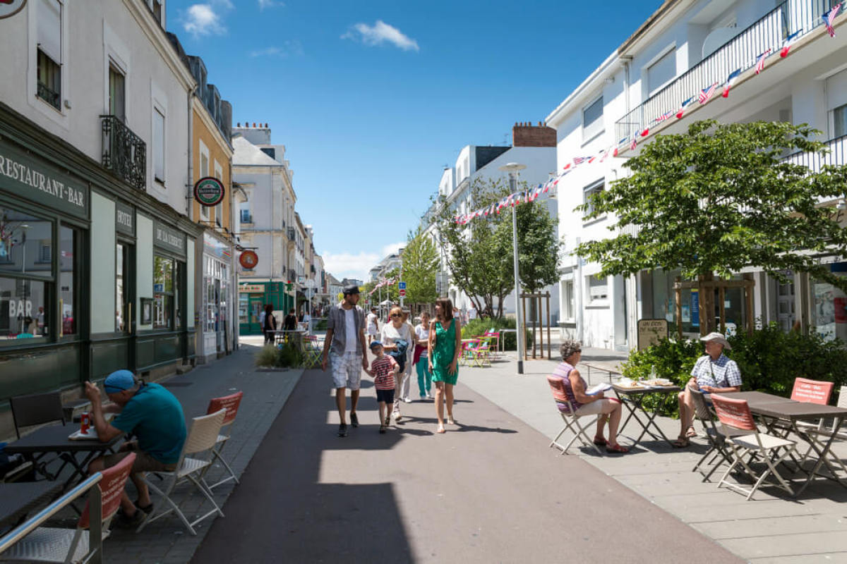 Immobilier neuf Saint-Nazaire – vue sur une rue de Saint-Nazaire