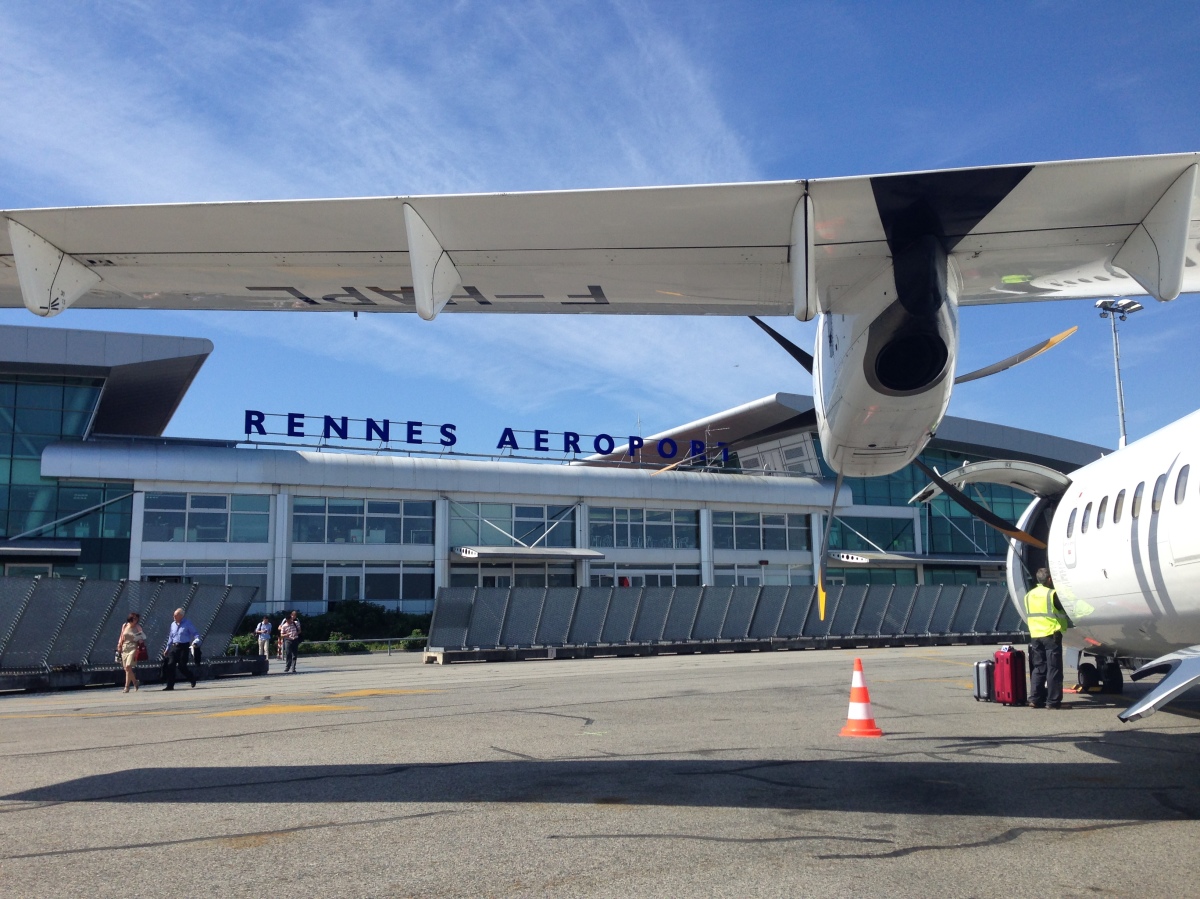 L'aéroport Saint Jacques à Rennes