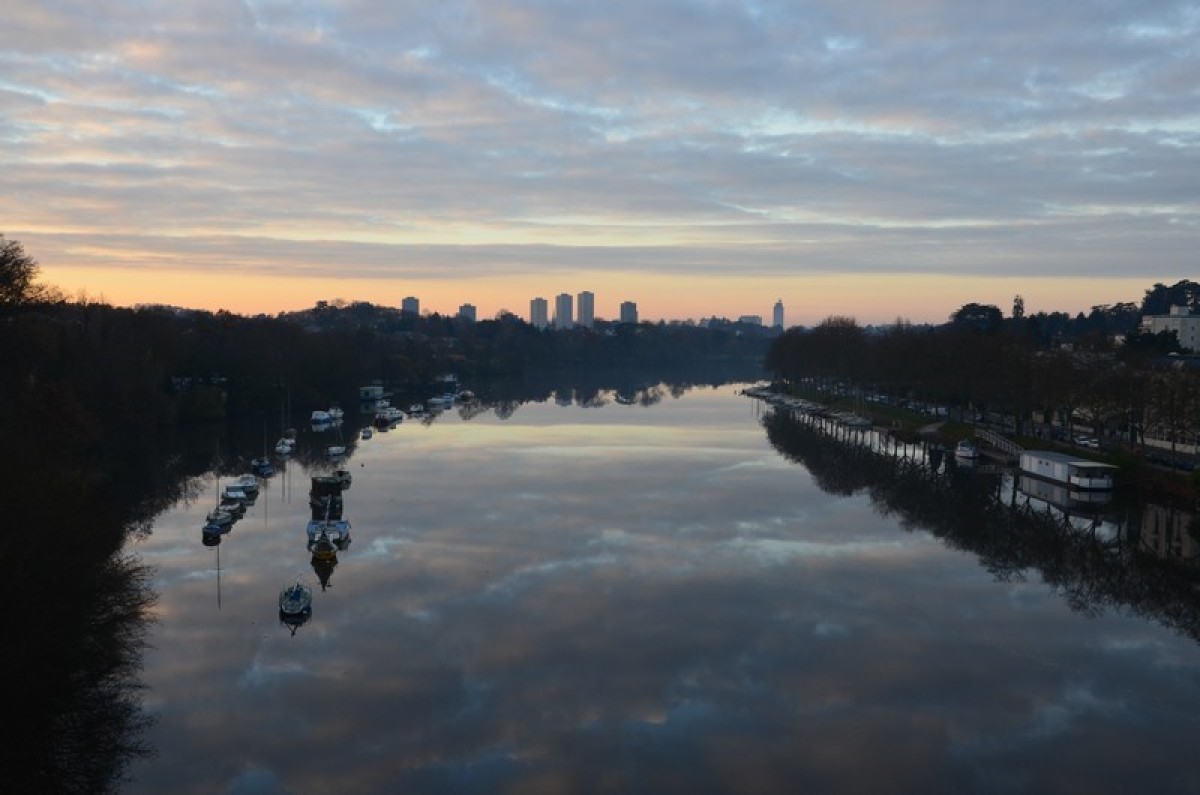 Nantes vue de la joneliere