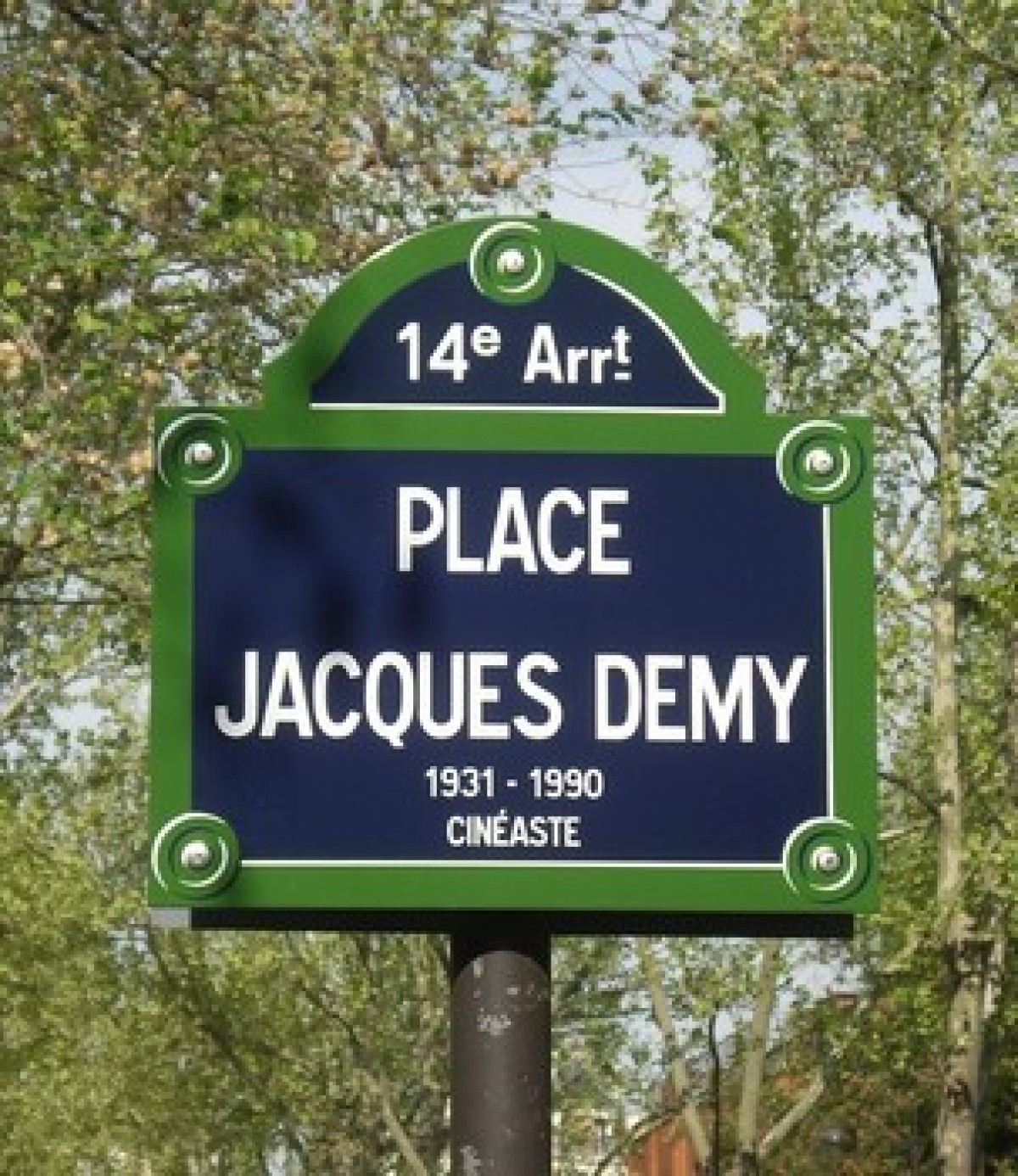 personnalités Nantes - Place Jacques Demy à Paris