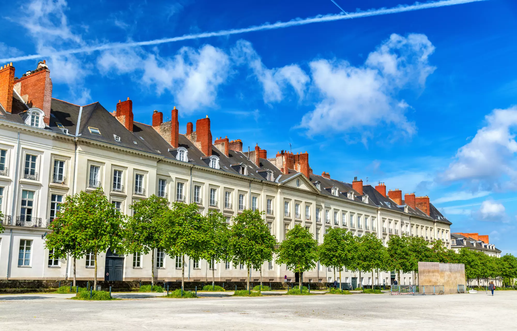 La promenade du cours Saint-André à Nantes