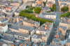 Politiques publiques à Nantes - Vue aérienne sur la vieille ville de Nantes