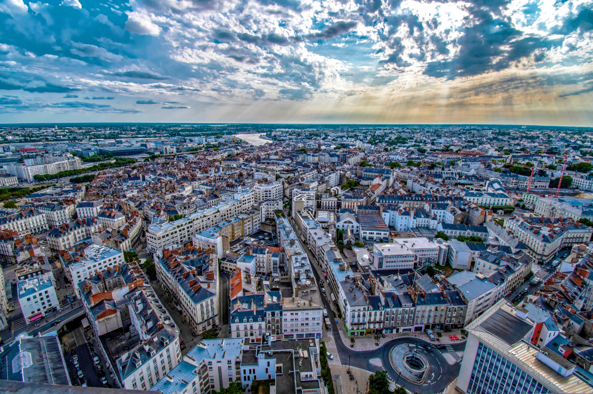 Projets urbains à Nantes - Vue panoramique de Nantes