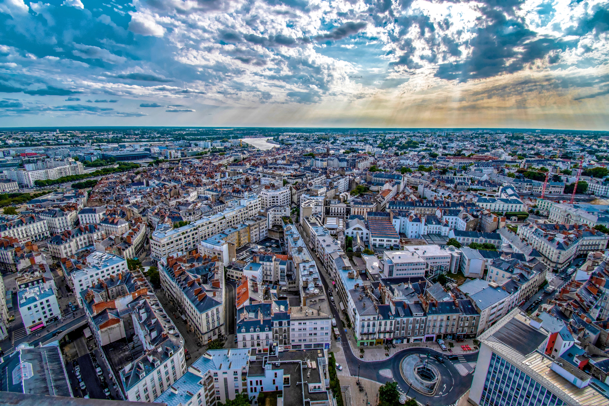 Nantes panorama