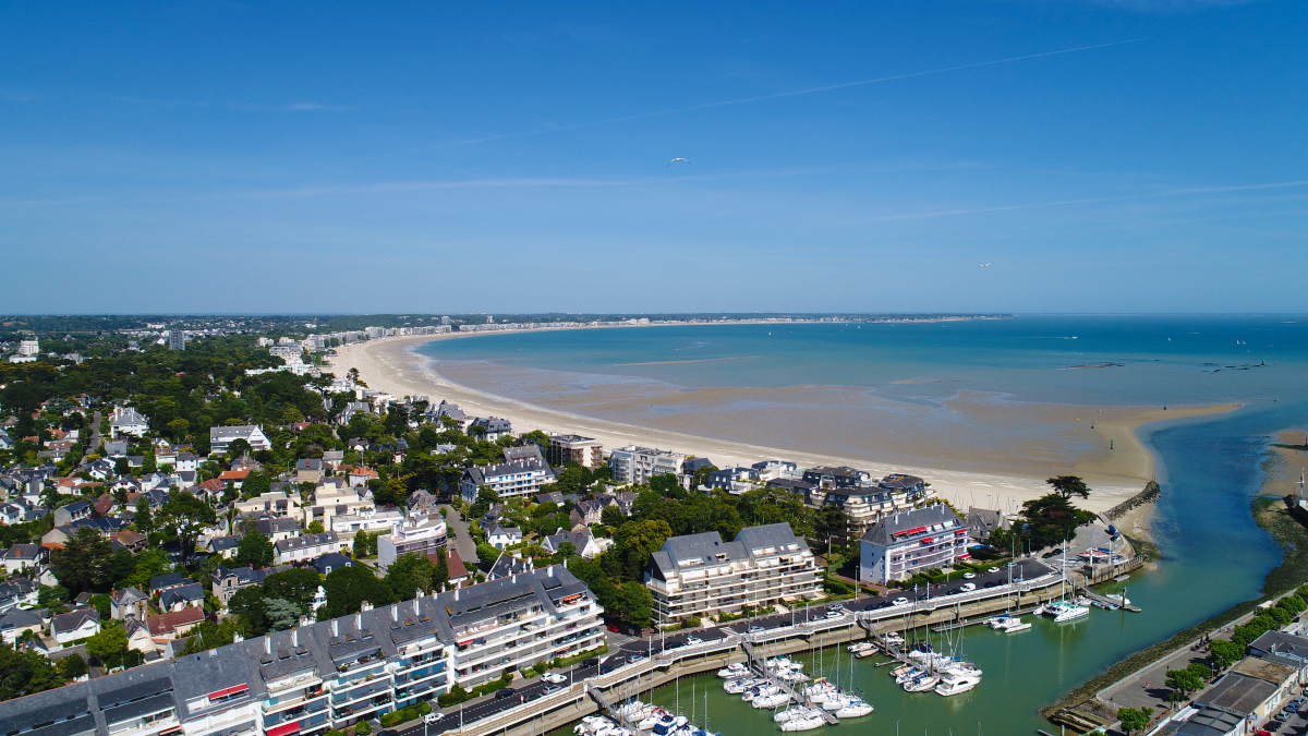 prix immobilier loire atlantique – plage de la Baule-Escoublac