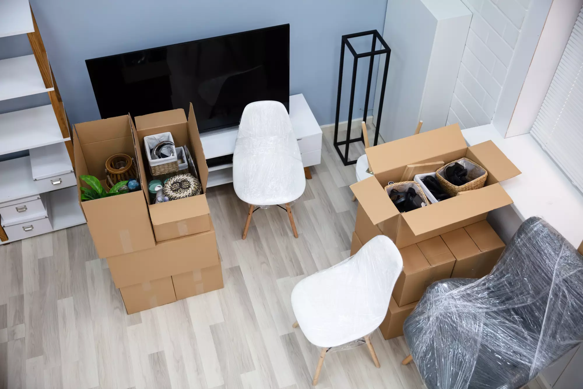 Déménagement dans un logement neuf