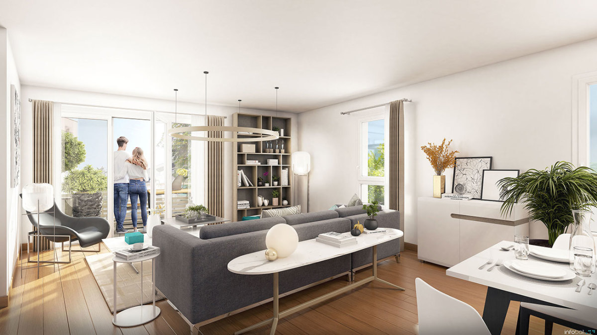 Programme neuf Villa Marine : Appartements neufs à La Baule-Escoublac référence 5665, aperçu n°1