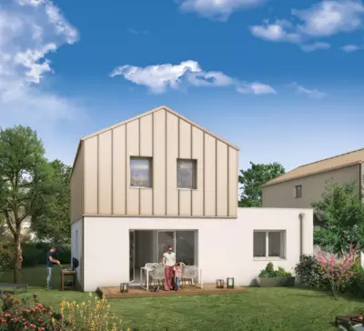 Programme neuf Coté Parc : Maisons Neuves Sautron référence 5676