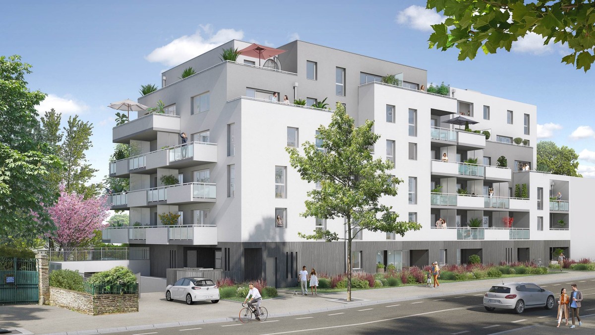 Programme neuf Oxyg'n : Appartements neufs à Saint-Herblain référence 5713, aperçu n°0