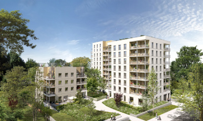 Programme neuf Coeur Boisé : Appartements Neufs Nantes : Erdre référence 5861
