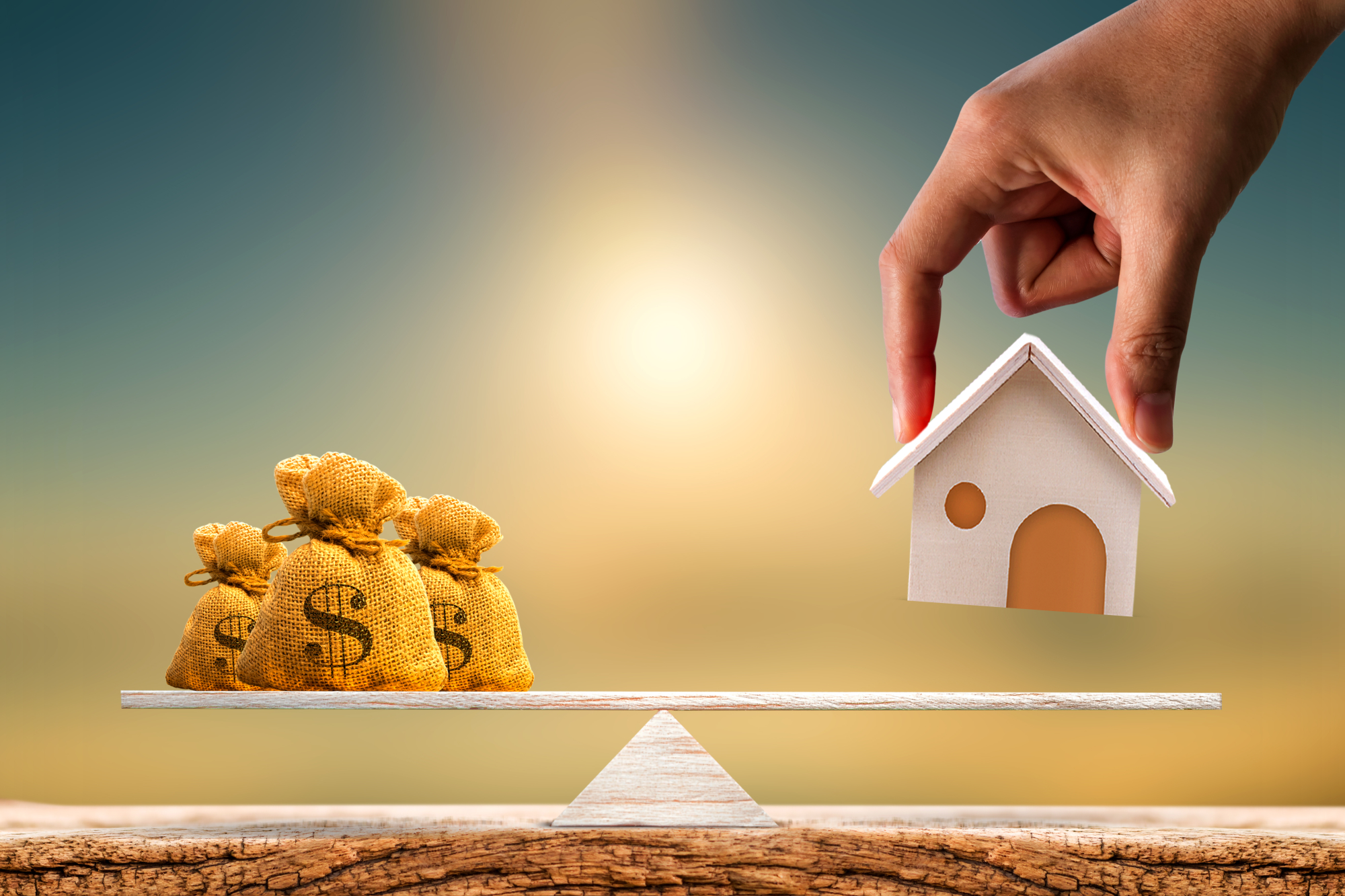 Équilibre financier entre l'apport et l'achat immobilier