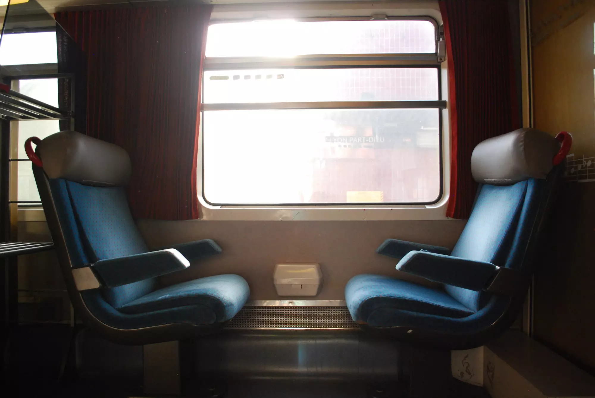 Sièges de train sncf
