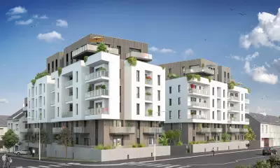 Programme neuf Etik : Appartements neufs Saint-Nazaire référence 5983
