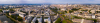 Ecoquartier Nantes – Vue aérienne sur la ville de Nantes et ses espaces verts