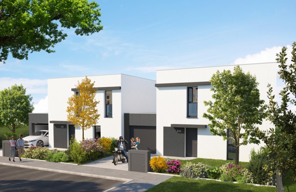 Programme neuf Aries : Maisons neuves et appartements neufs à Les Sorinières référence 6107, aperçu n°3