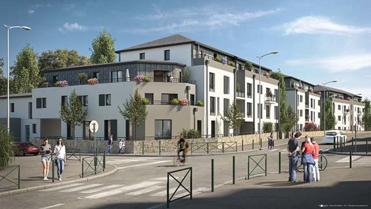 Programme neuf La Closerie : Appartements neufs à Doulon référence 6200, aperçu n°0