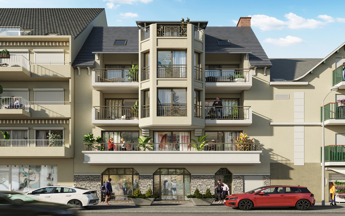 Programme neuf Villa Bauloise : Appartements neufs à La Baule-Escoublac référence 6214, aperçu n°0