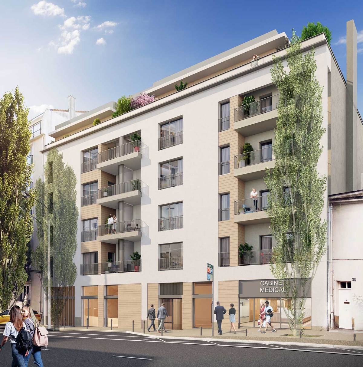 Programme neuf BelGarden : Appartements neufs à Hauts pavés Saint-Félix référence 6218, aperçu n°0
