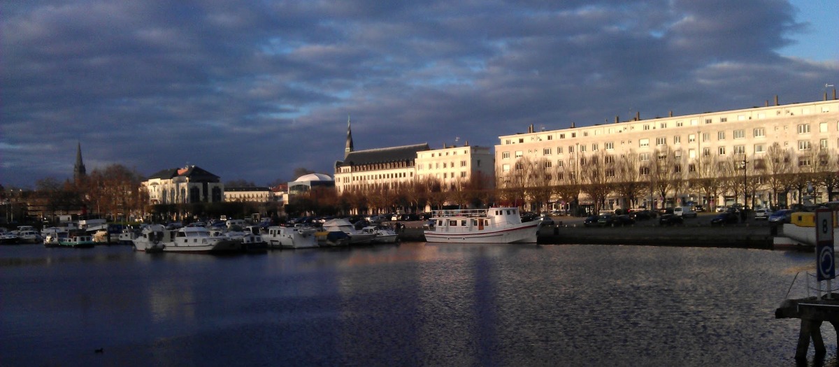 Quartier Nantes Erdre – vue sur des bâtiments du quartier Nantes Erdre