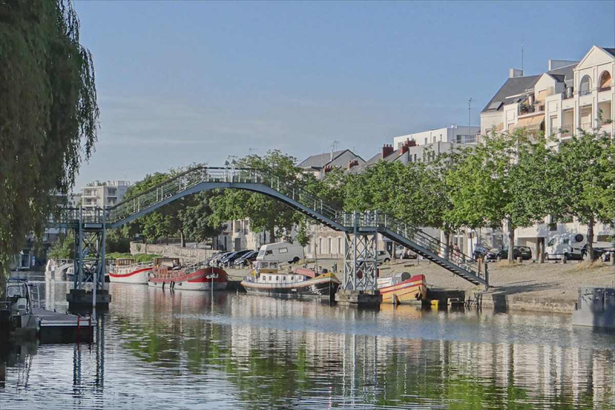 Quartier Nantes Erdre – vue sur l’Erdre à Nantes