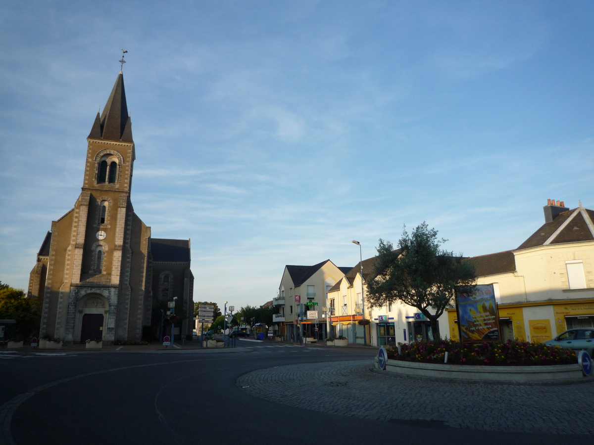 Loi Pinel Thouaré-sur-Loire – vue sur le centre-ville de Thouaré-sur-Loire en Loire Atlantique