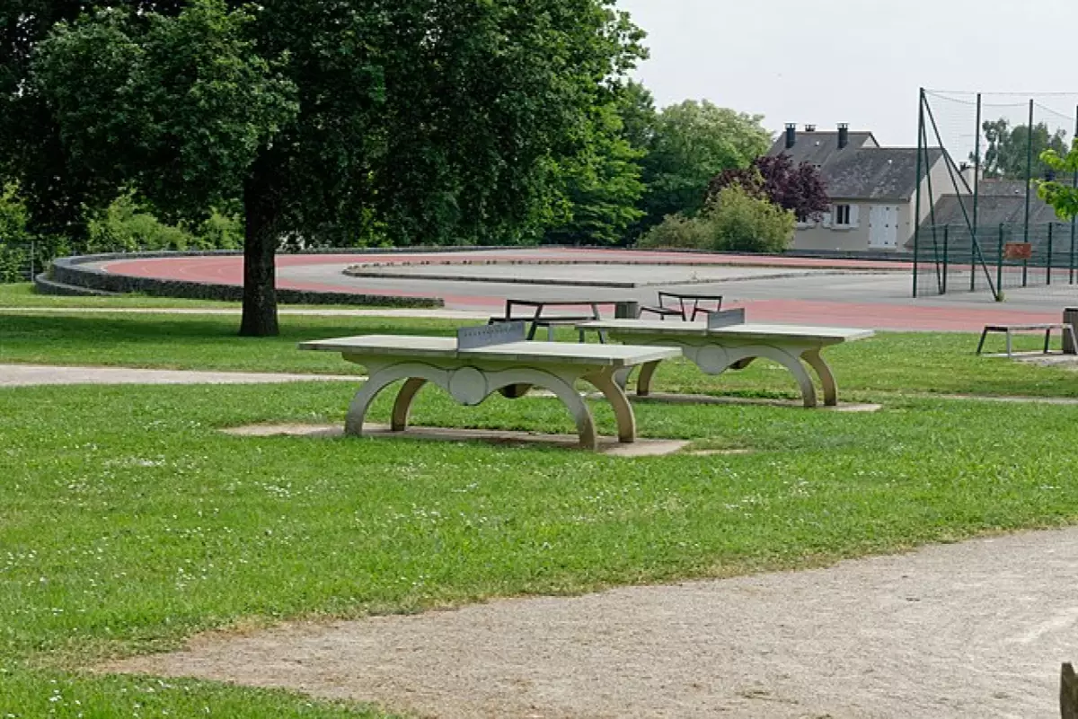 Vue sur le parc de la Bourgonnière à Saint-Herblain