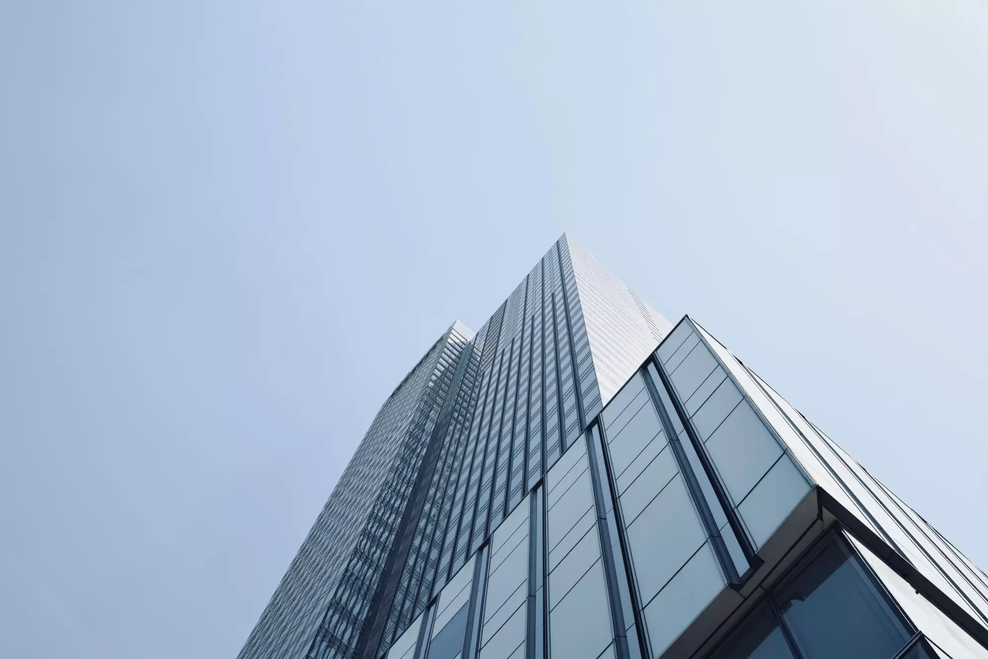 Immeuble vu en contre-plongée