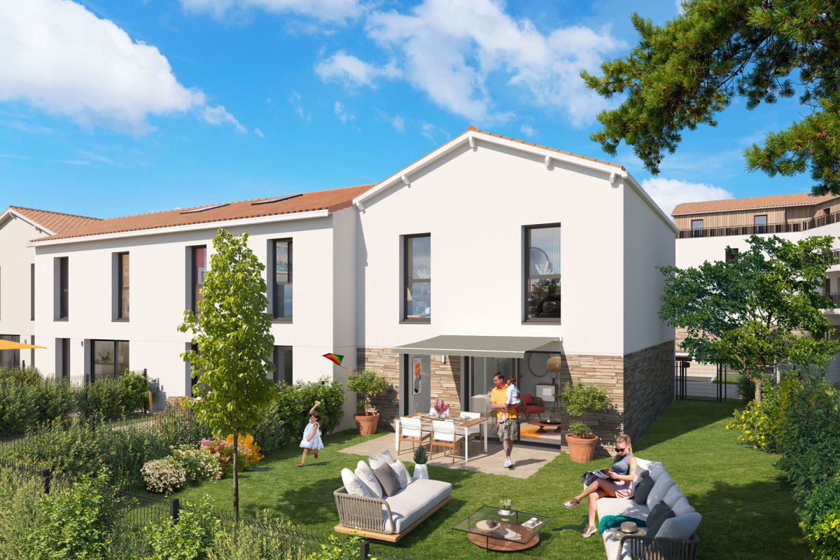 Programme neuf Domaine des Cypres 2 : Appartements neufs à Les Sables-d'Olonne référence 6518, aperçu n°3