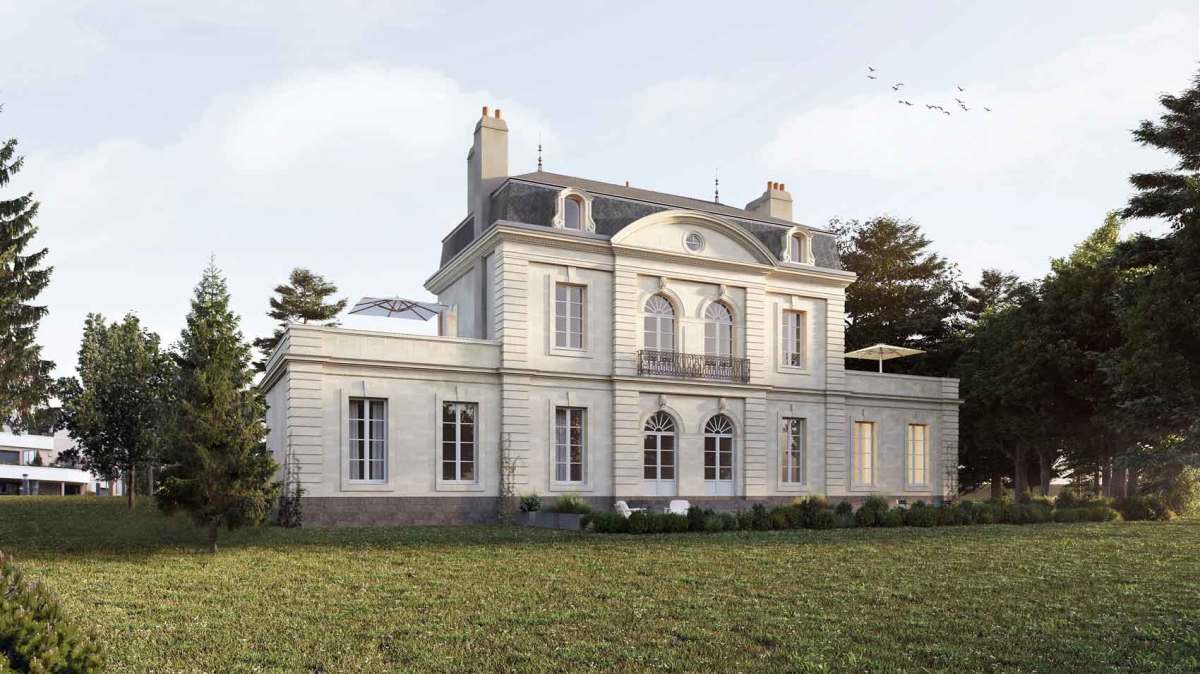 Programme neuf Château de l'Euraudiere : Appartements neufs à Erdre référence 6519, aperçu n°0