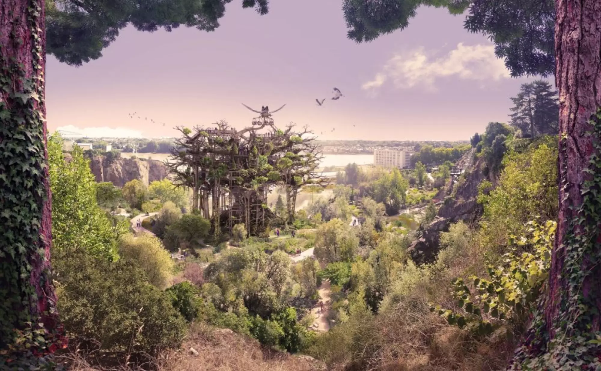 L'Arbre aux Hérons à Nantes