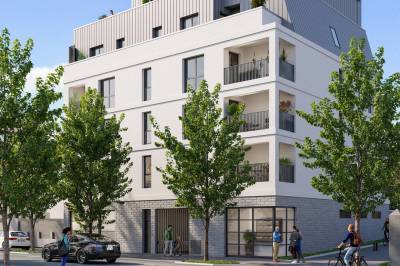 Programme neuf XLV : Appartements Neufs Nantes : Zola référence 6599