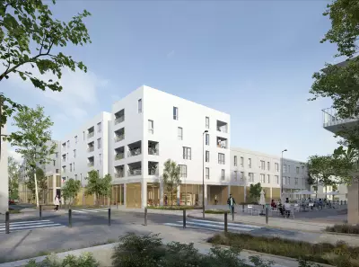Programme neuf Laome 1.2 : Appartements neufs Nantes : Longchamp rond-point-de-vannes référence 6743
