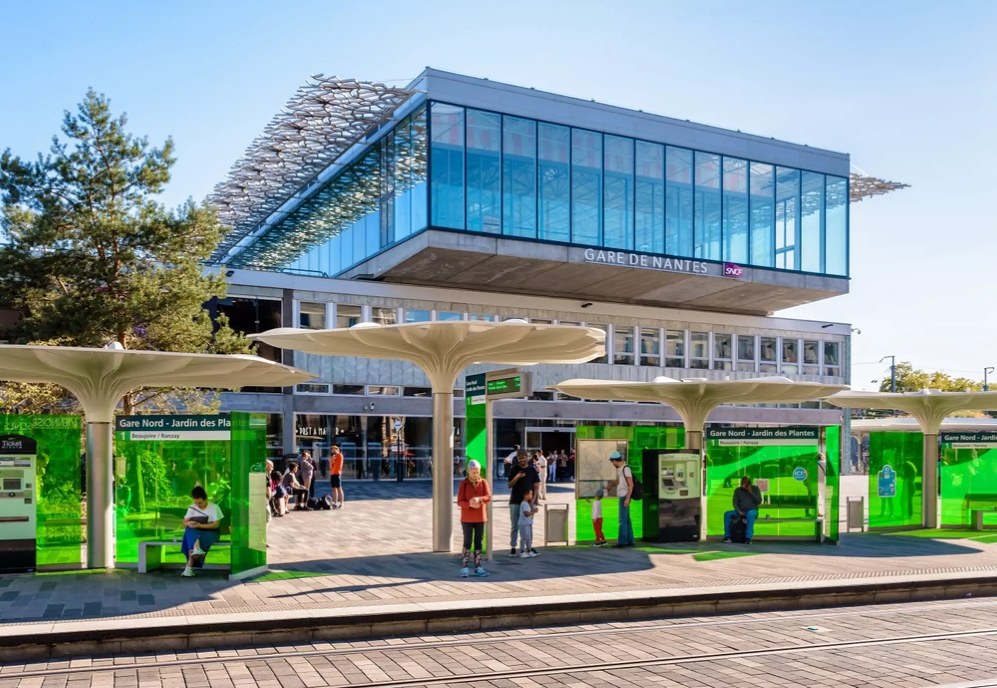 La gare de Nantes