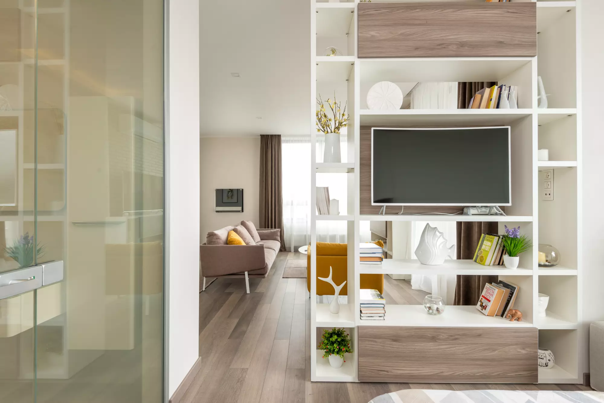 Appartement ouvert et lumineux