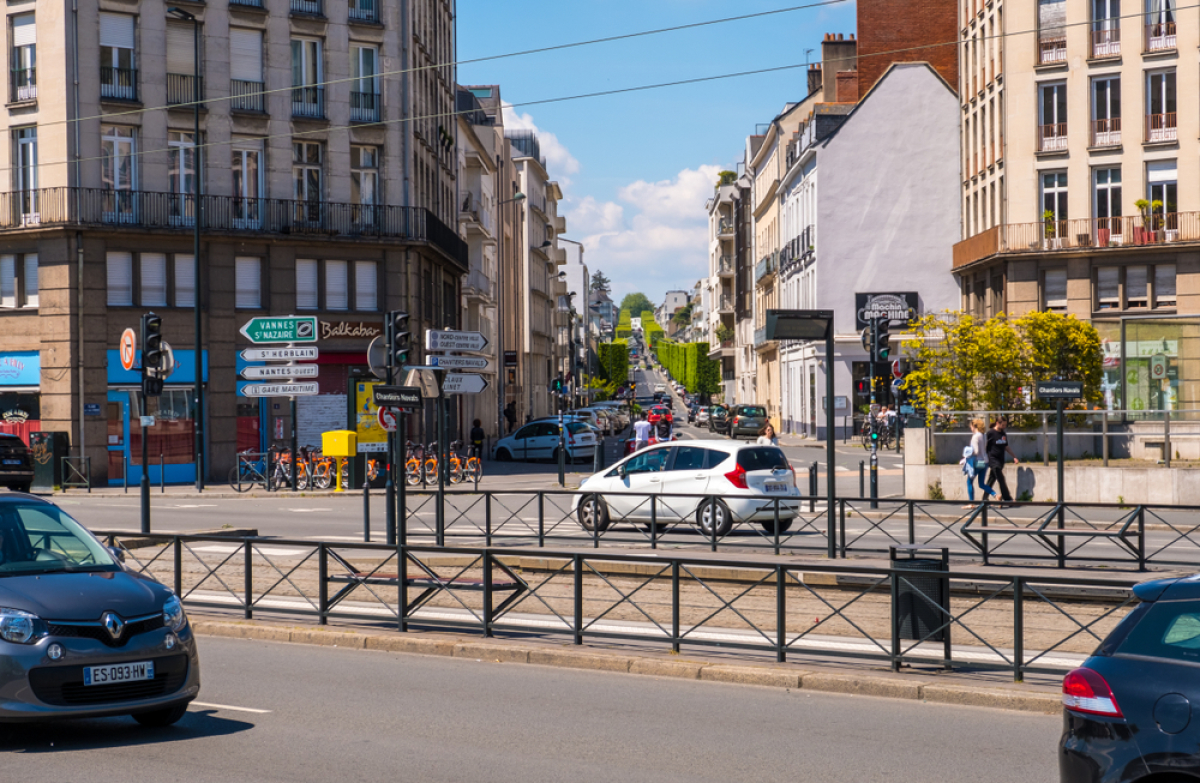  ZTL Nantes – Le boulevard de Launay à Nantes 