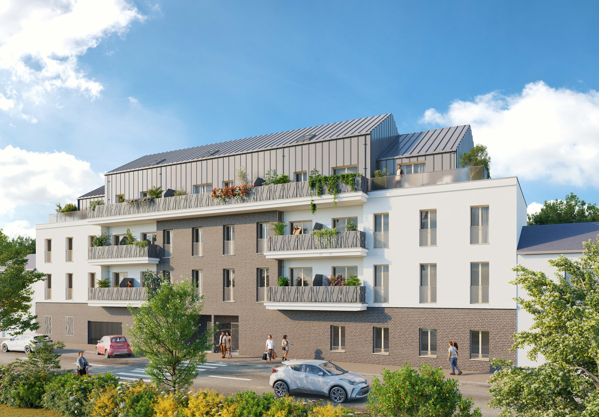 Programme neuf Garance : Appartements neufs à Saint-Nazaire référence 7127, aperçu n°0
