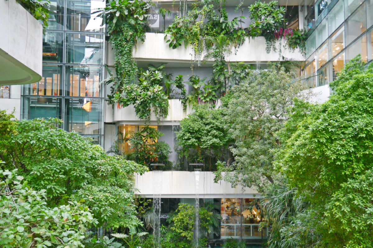 pôle d’écologie urbaine – un bâtiment végétalisé