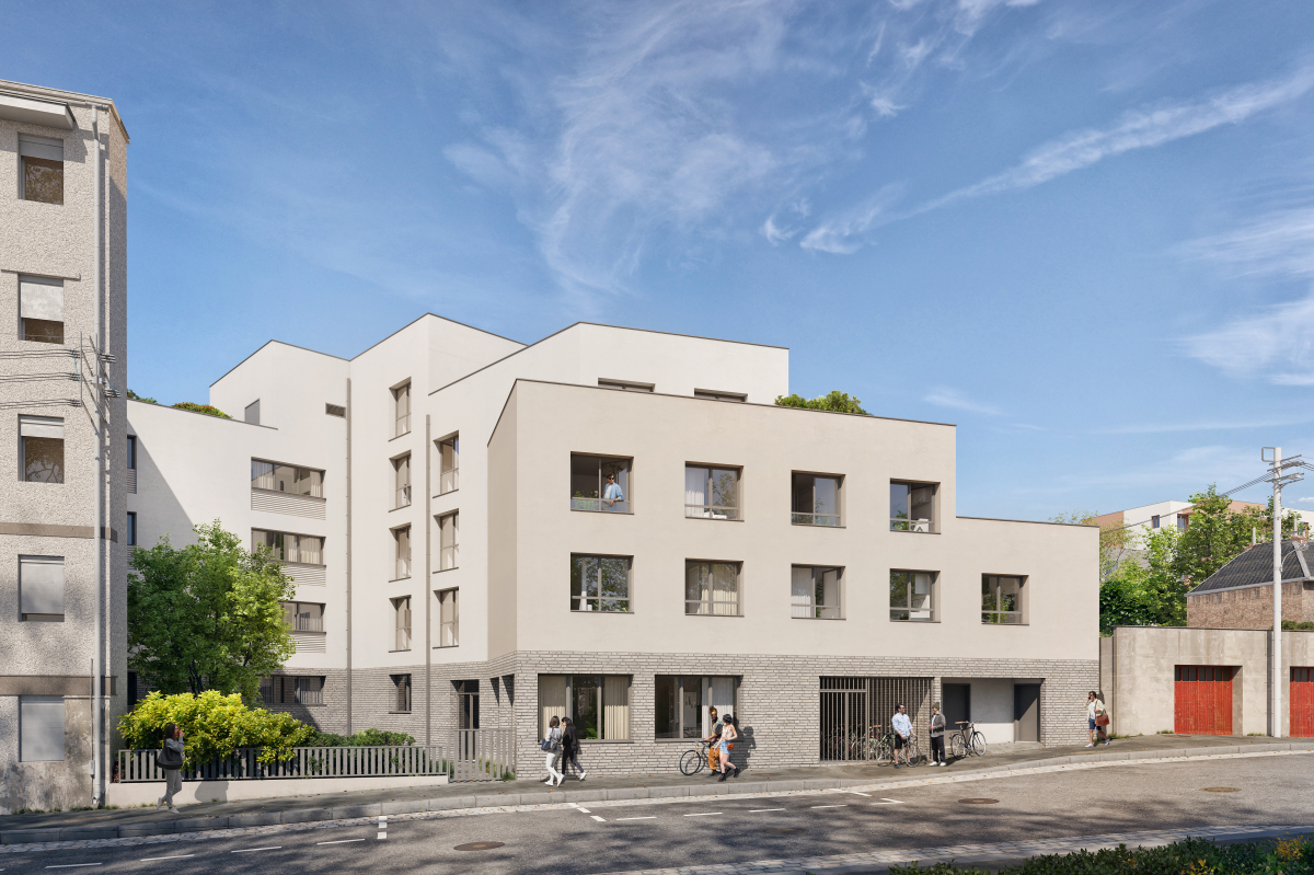 Programme neuf Student : Appartements neufs à Longchamp rond-point-de-vannes référence 7157, aperçu n°2