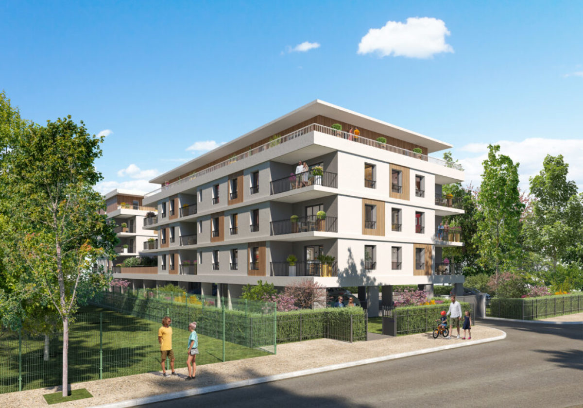 Programme neuf Allées de la Canopee : Appartements neufs à Saint-Nazaire référence 7179, aperçu n°2