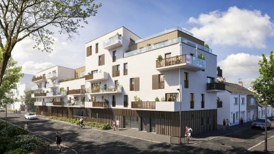 Programme neuf Dockside : Appartements Neufs Saint-Nazaire référence 7214