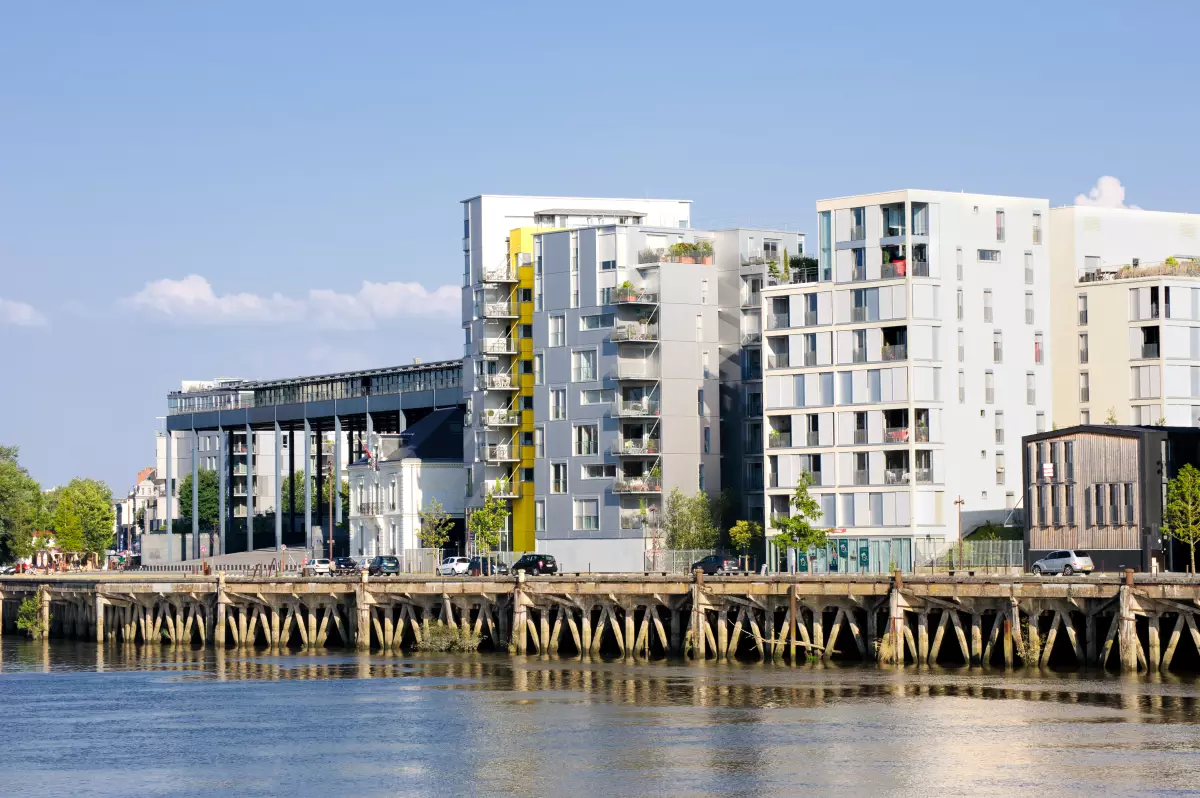 les prix maitrisés sont réservés à l’achat en immobilier neuf un programme immobilier neuf au bord de la Loire à Nantes