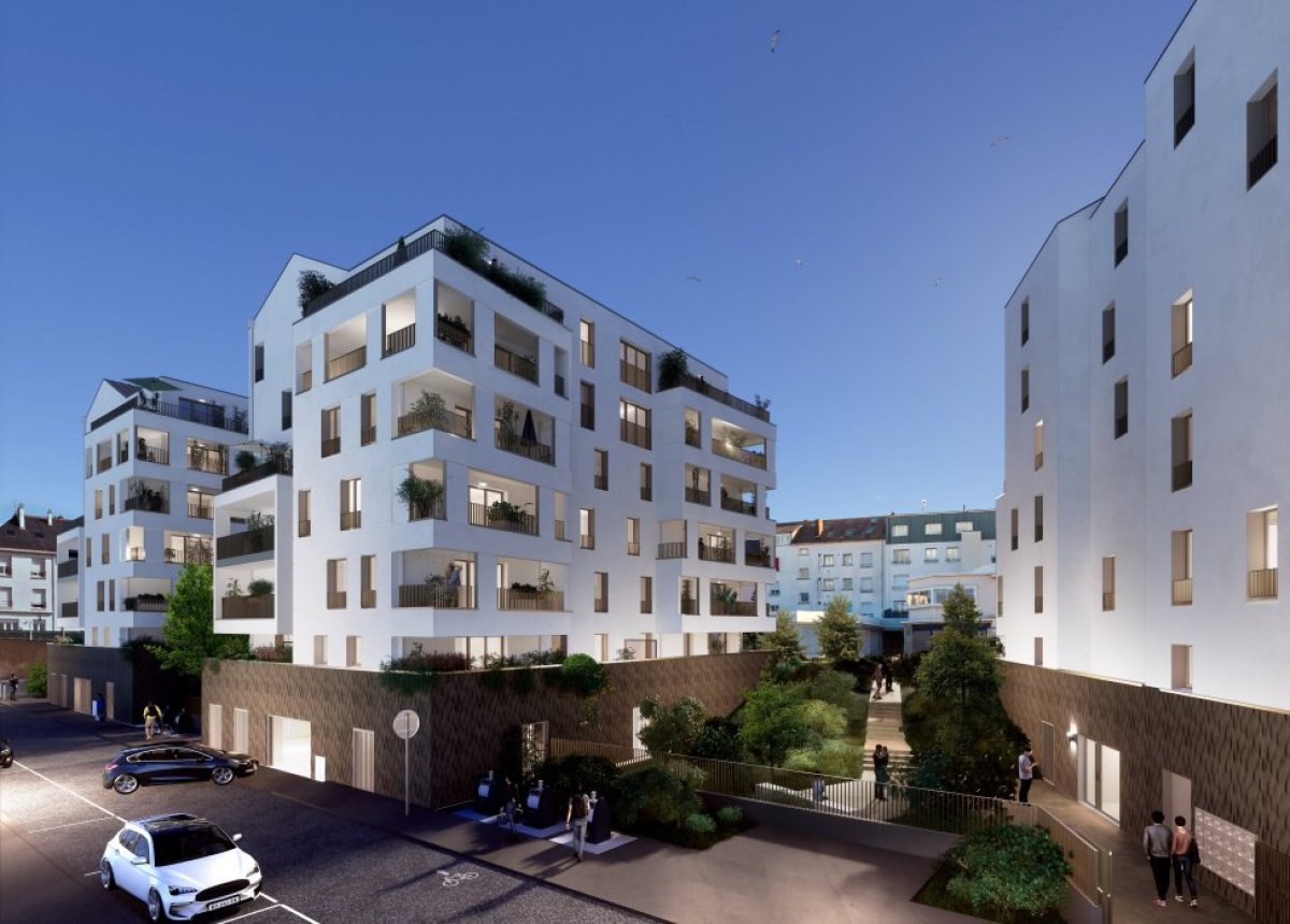 Programme neuf Cœur Escale : Appartements neufs à Saint-Nazaire référence 7289, aperçu n°0