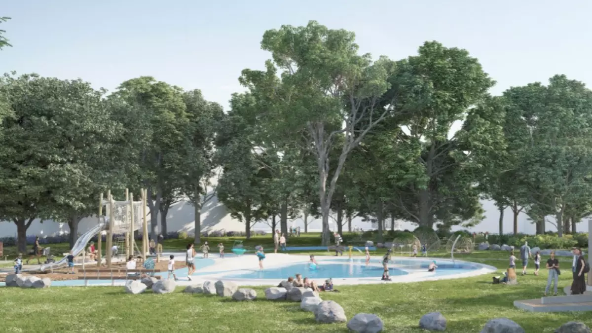 La verdure et les îlots de fraîcheur seront au rendez-vous bottiere pin sec nantes – Pataugeoire Grand Garenne