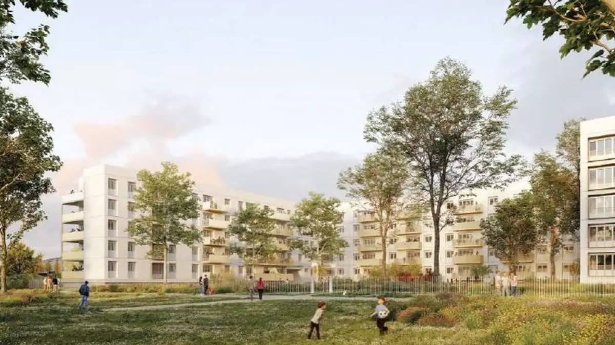 Le projet comprend la construction de logements neufs et la réhabilitation d’immeubles anciens bottiere pin sec nantes – projet de logements bottiere pin sec